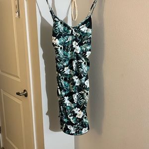 SheIn Leaf Print Dress